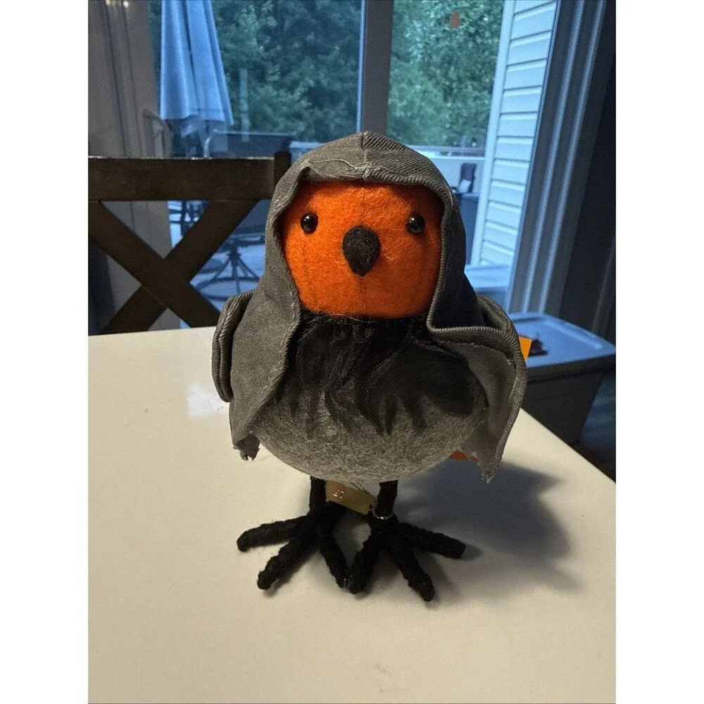 Target Halloween Hyde And Eek 2025 Lewis Fabric Bird Featherly Friends Gray Hood
